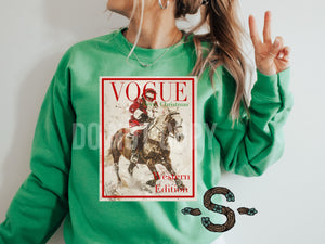 Western edition Christmas sweatshirt