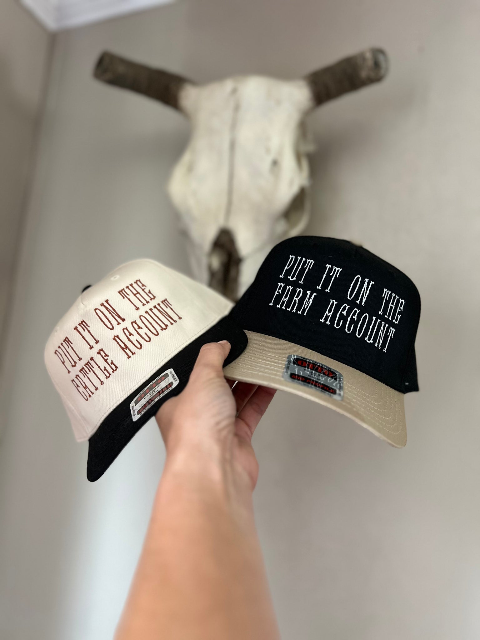 Put it on the Cattle or Farm Account trucker