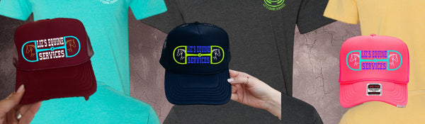 Liz equine services trucker caps