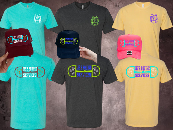 Liz equine services trucker caps