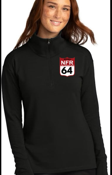Mitchell/Denison Back number High quality fleece lined pullover